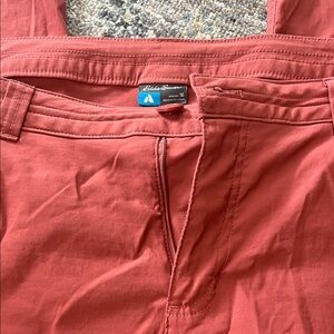 Eddie Bauer Brick Red Hiking Pants